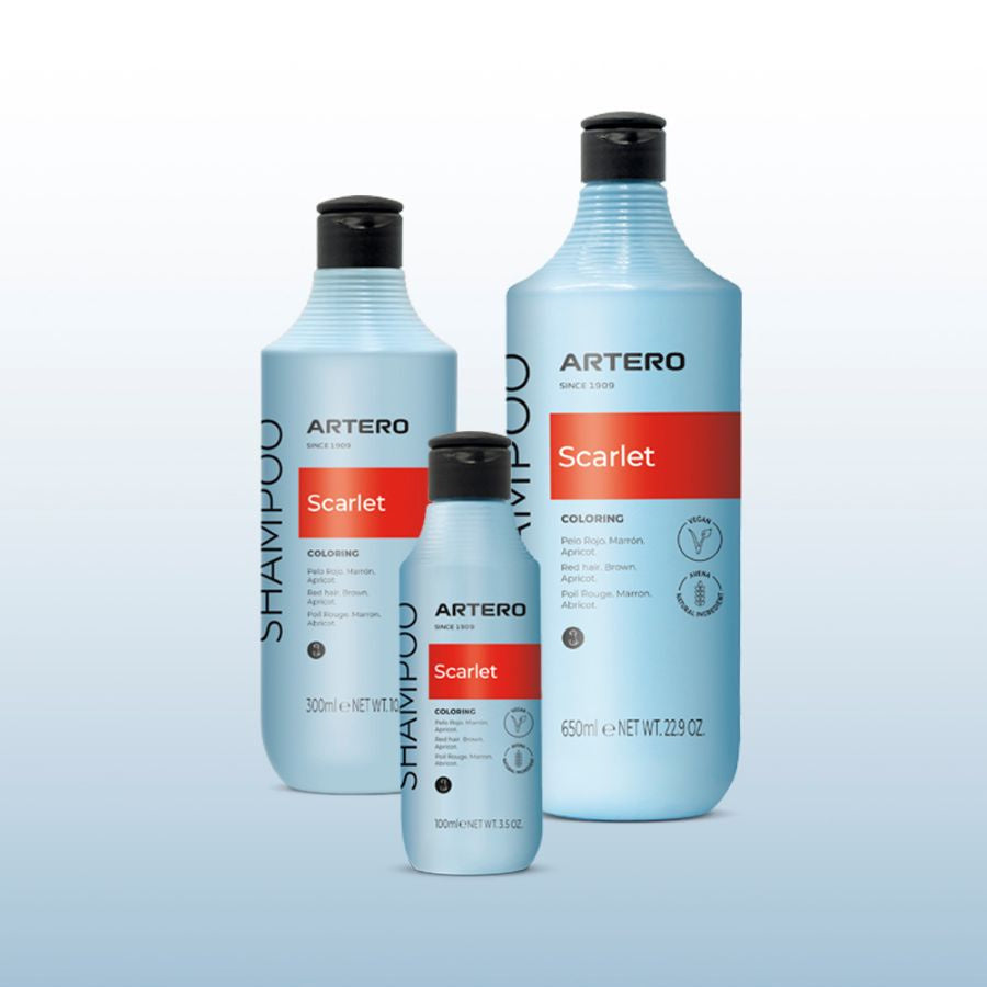 Artero Champu Scarlet Rojo 650ml