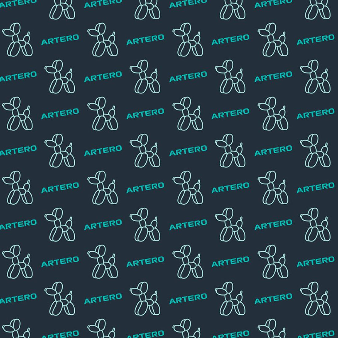 Artero Rio Casaca Estampada Poodle Logo