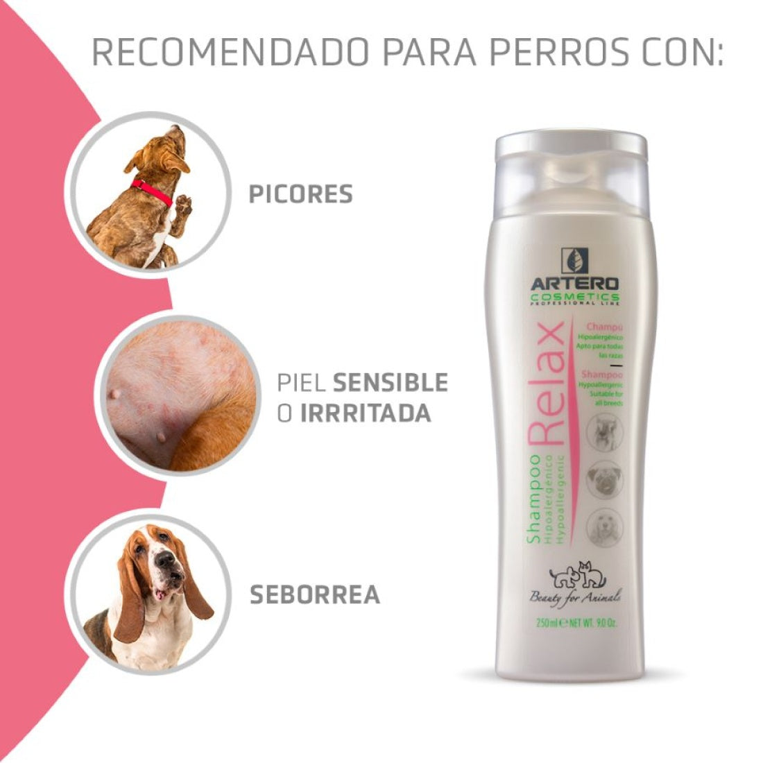 Artero Champú Relax Para Pieles Sensibles 250ml.