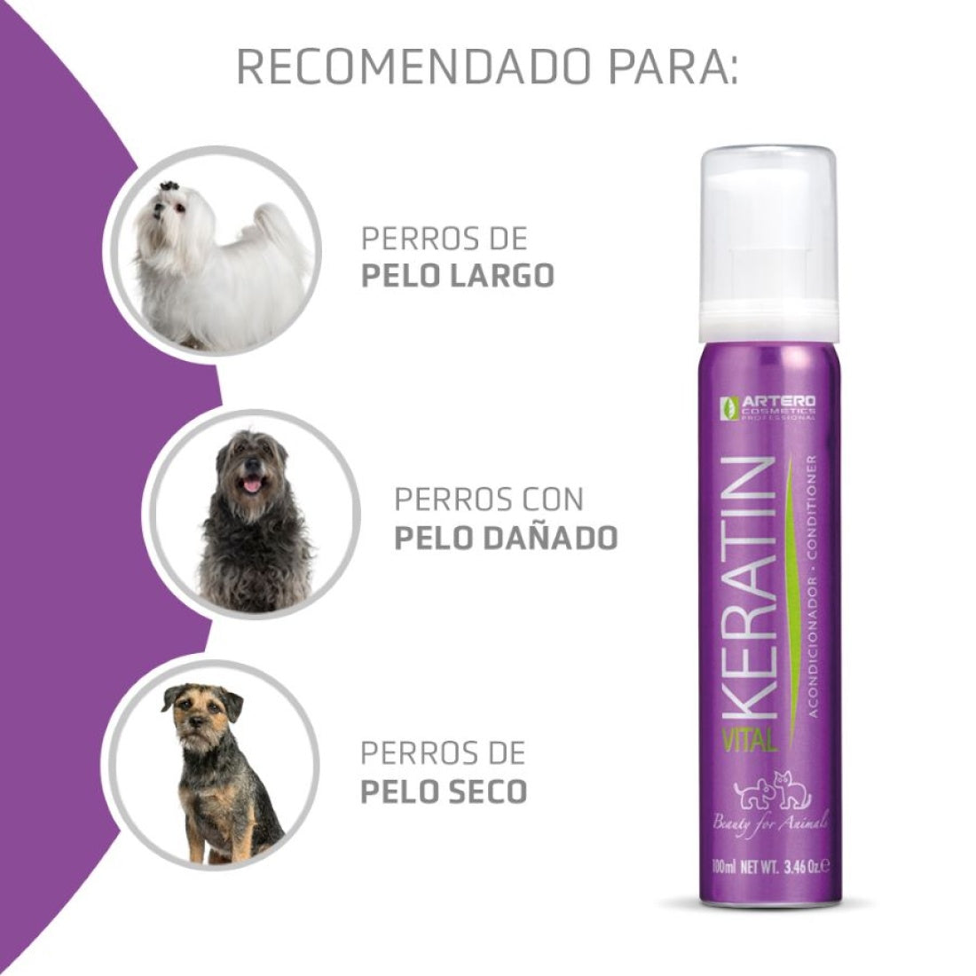 Acondicionador Artero Keratin Vital 90ML