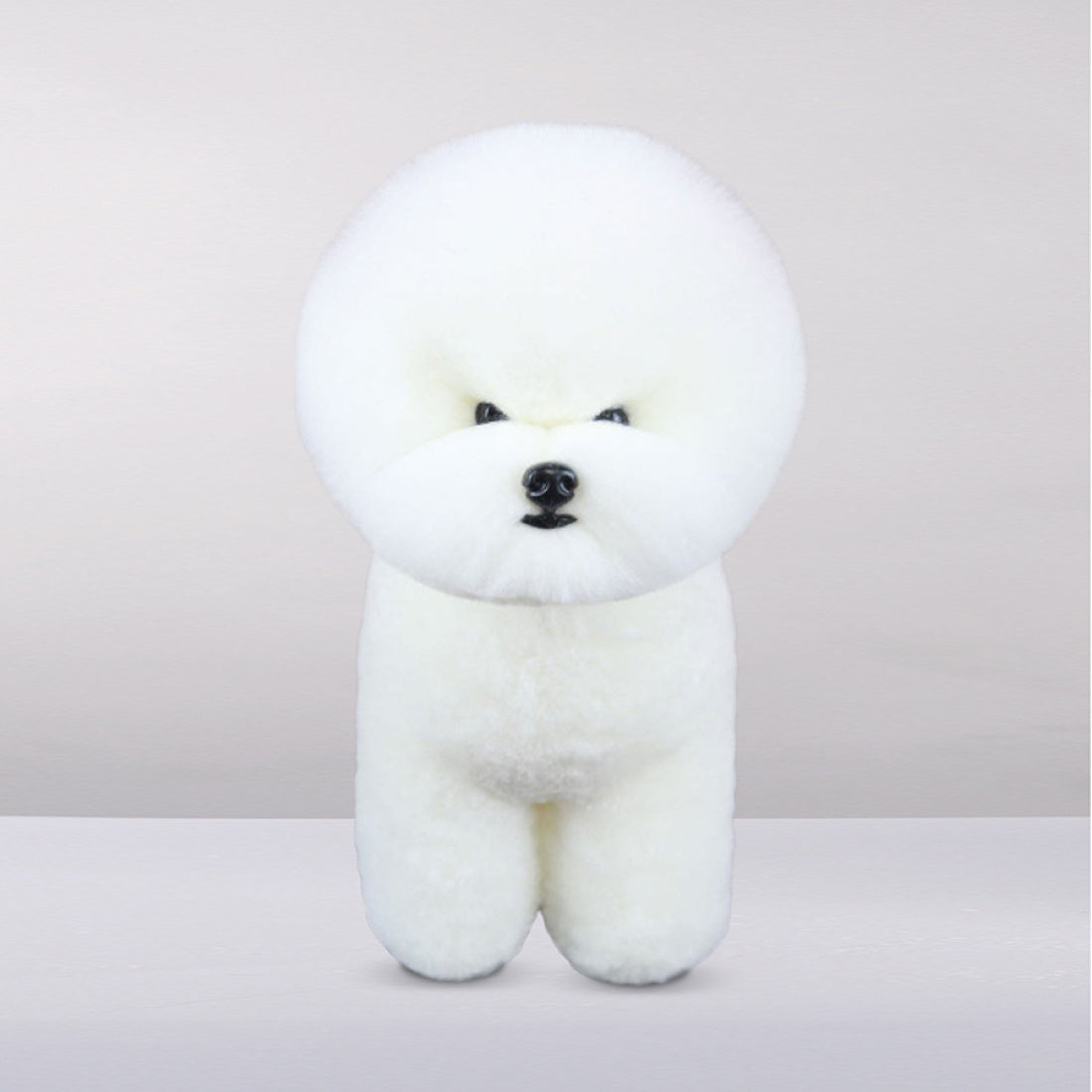 Artero Mural-Model Dog Postizo Bichon Frisé