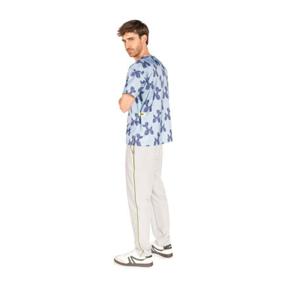 Artero Denver Casaca Estampada Poodle Azul