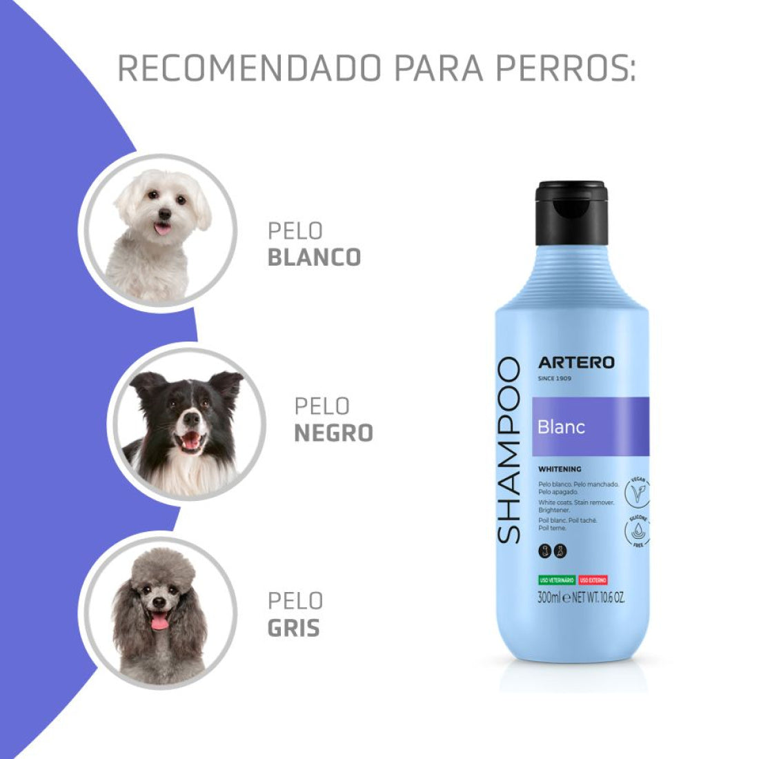 Artero Shampoo Blanc 5L.