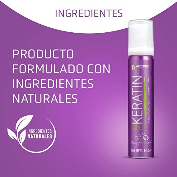 Acondicionador Artero Keratin Vital 650ML