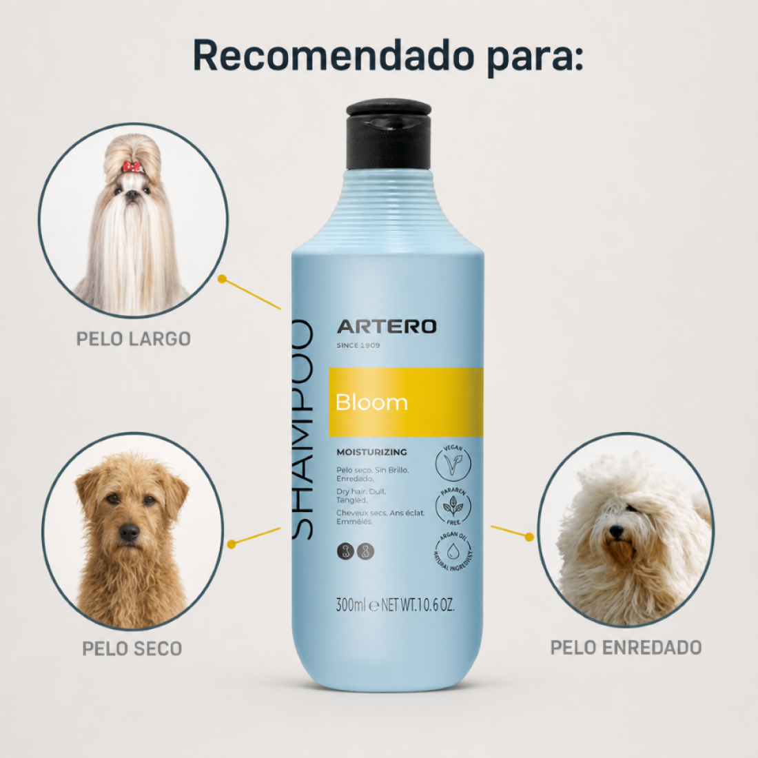 ARTERO BLOOM SHAMPOO 300ML