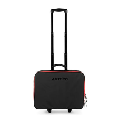 Artero Maleta Pandora Con Ruedas Negra Roja