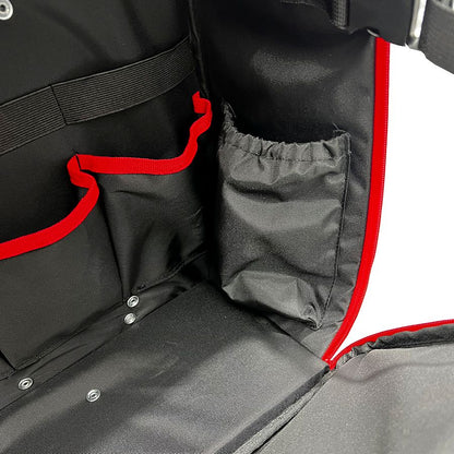 Artero Maleta Pandora Con Ruedas Negra Roja