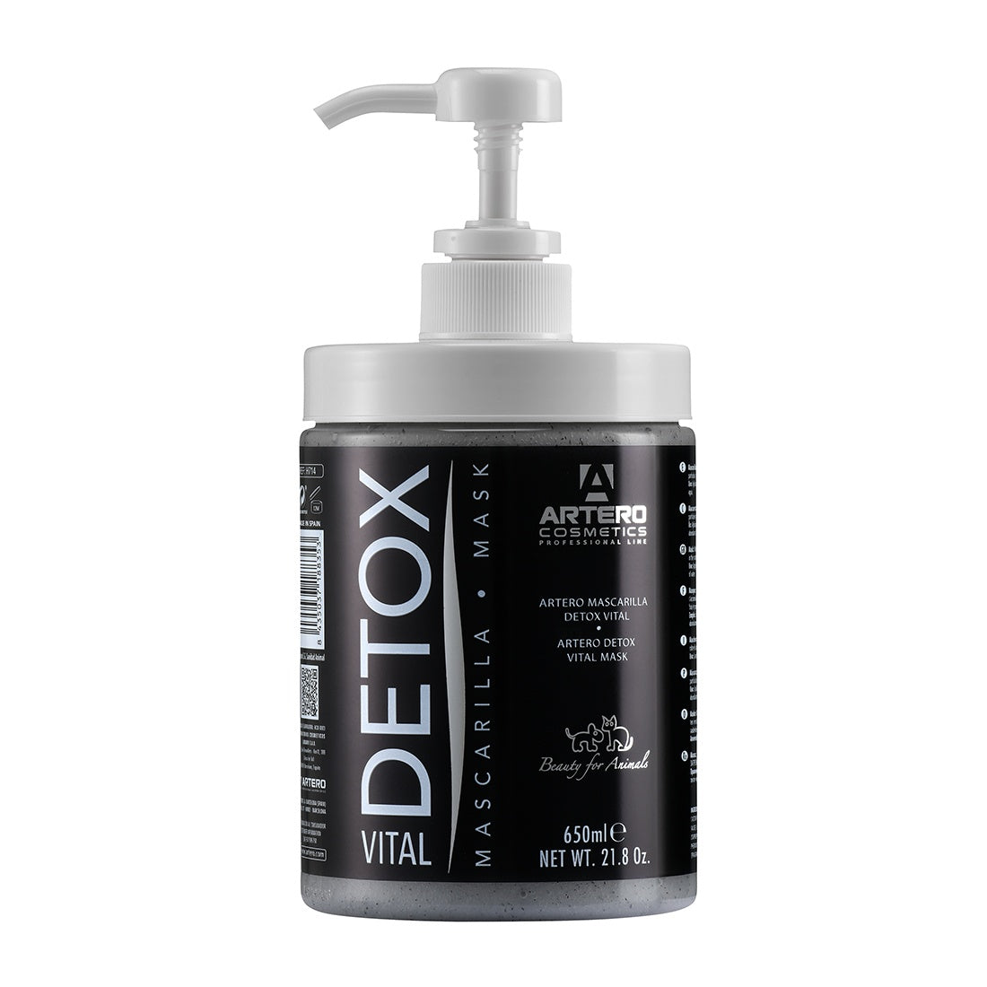 Artero Mascarilla Detox Carbon Activo 650ml